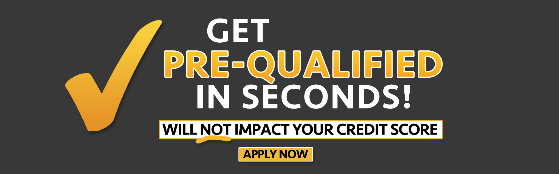 Get Pre-Qualified In Seconds